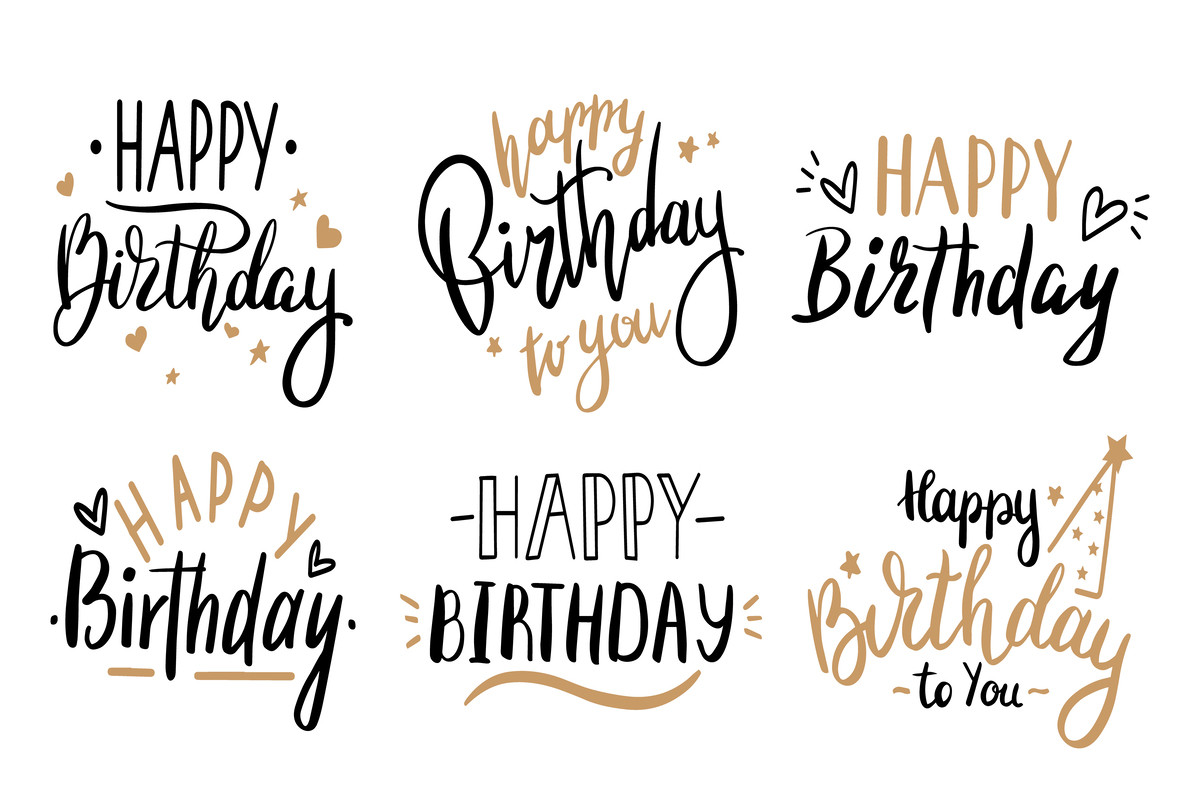 Happy Birthday Celebration Concept