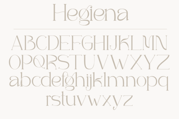 Hegiena Font - Preview 6