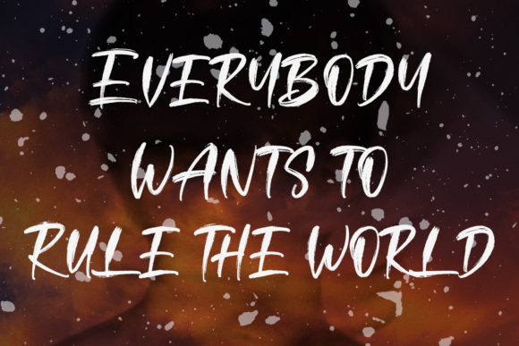 Human Crush Font - Preview 1