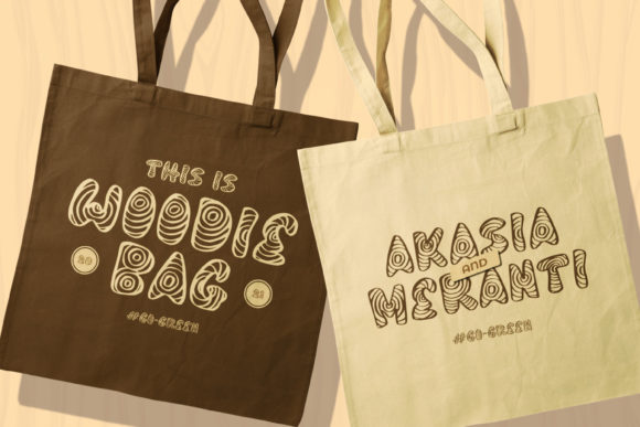 In the Woods Font PNG with transparent background - Preview 3