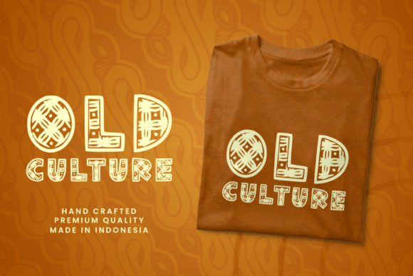Inland Batik Font PNG with transparent background - Preview 2