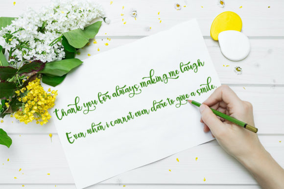 Jolycia Font PNG with transparent background - Preview 1