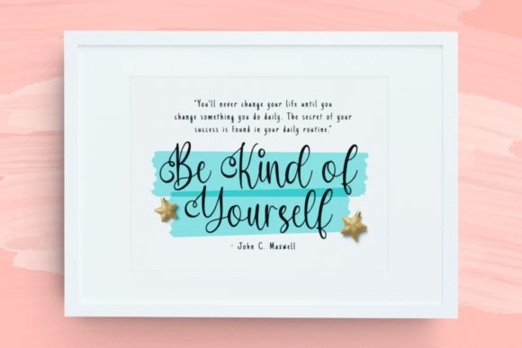 Lovelia Stars Font PNG with transparent background - Preview 3