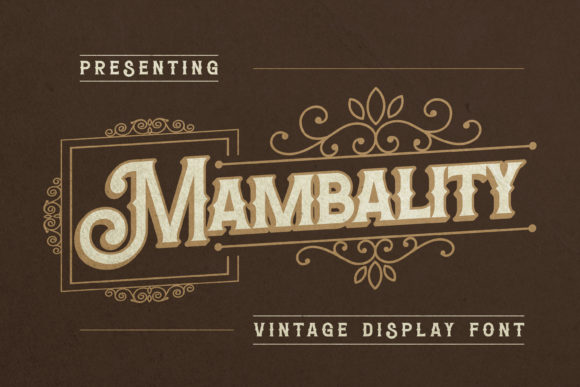 Mambality Fonts