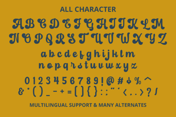 Mechaniclove Font PNG with transparent background - Preview 1