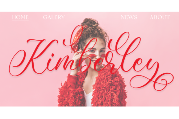 Amberlyne Font - Preview 1