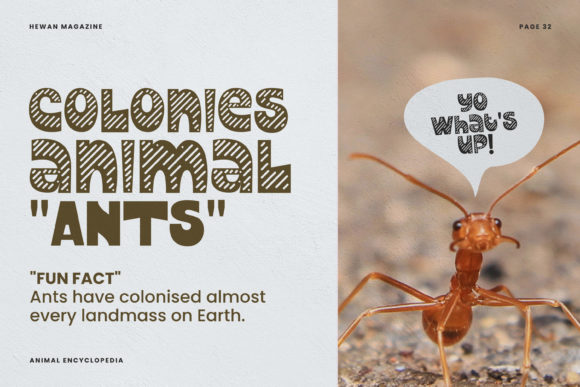 Animalyus Font - Preview 3