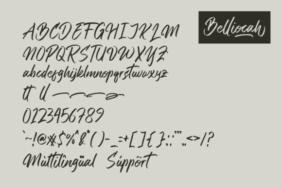 Belliocah Font - Preview 5