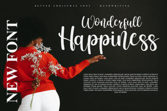 Better Christmas Font - Preview 3