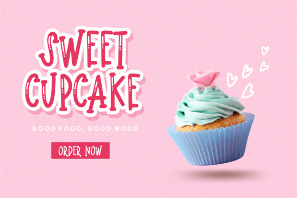 Billion Cupcake Font - Preview 2