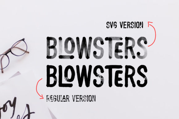 Blowsters Font - Preview 4
