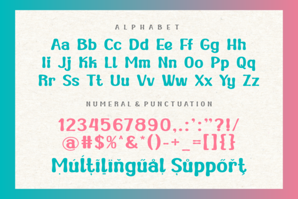 Booster Brother Font - Preview 3