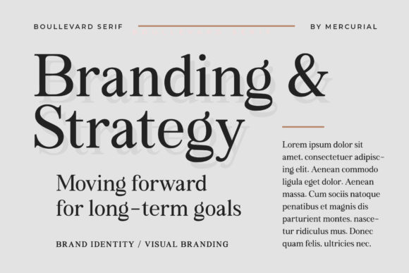 Boullevard Font - Preview 5