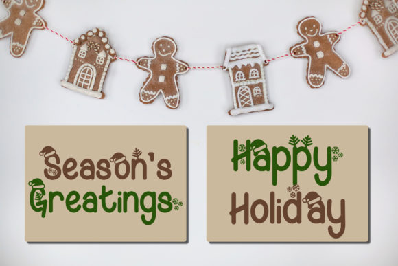 Chilly Christmas Font - Preview 4