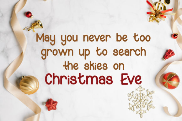 Chilly Christmas Font - Preview 6