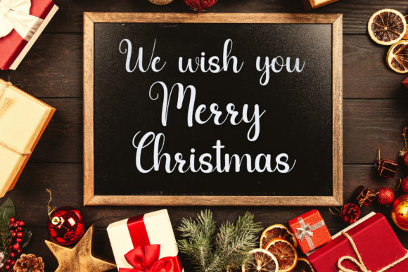 Christmas Romantic Font - Preview 4