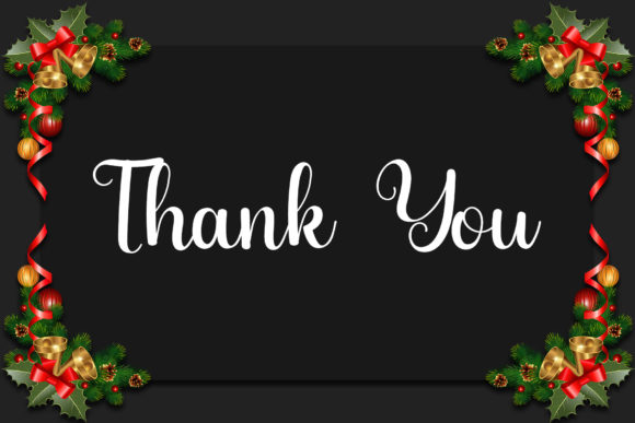 Christmas Romantic Font - Preview 6