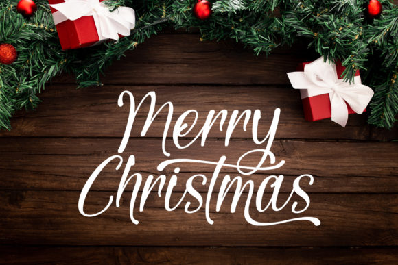 Christmas Weather Font - Preview 1