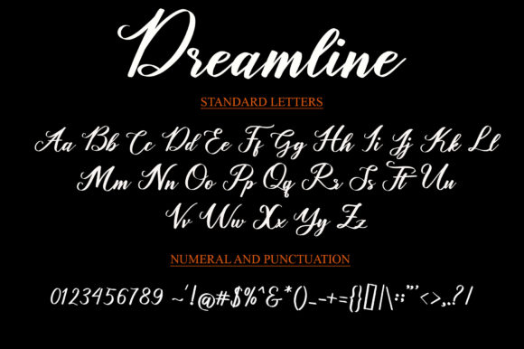 Dreamline Font - Preview 6