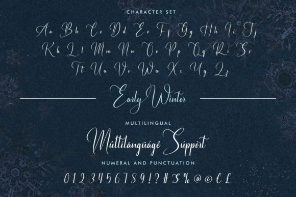 Early Winter Font - Preview 3