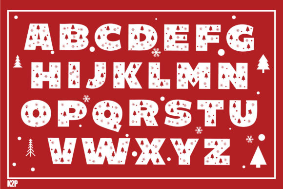 Fat Santa Font - Preview 1