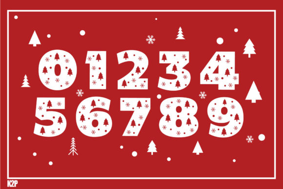 Fat Santa Font - Preview 2