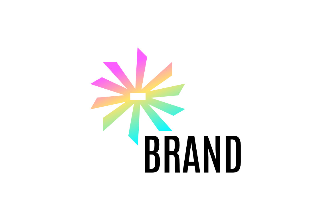 Gradient Abstract Tech Colorful Logo Graphic by ffeeaarr · Creative Fabrica