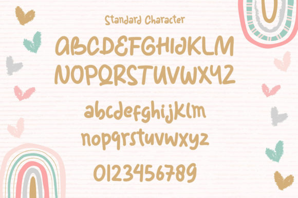 Gulanty Monoline Font PNG with transparent background - Preview 2