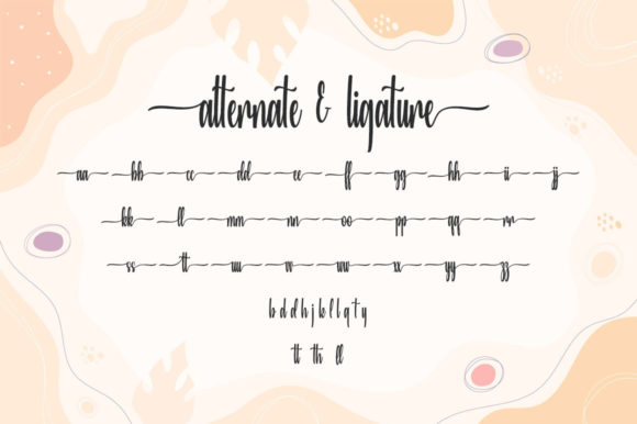 Happy Birthday Font - Preview 5