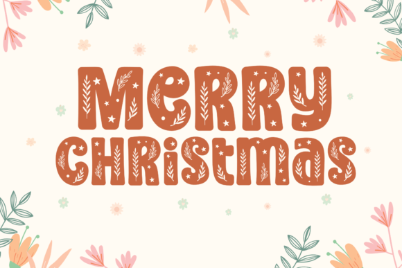 Holidays Inspired Font - Preview 3