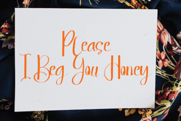 Honey Jar Font PNG with transparent background - Preview 2