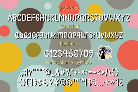 Indot Font PNG with transparent background - Preview 3