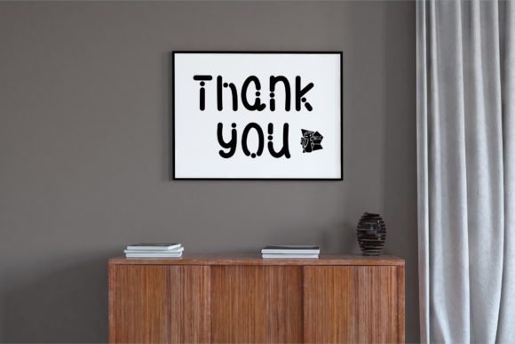 Indot Font PNG with transparent background - Preview 4
