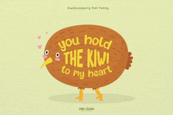 Kiwi Gooseberry Font - Preview 4