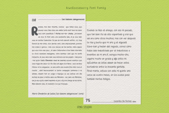 Kiwi Gooseberry Font - Preview 6