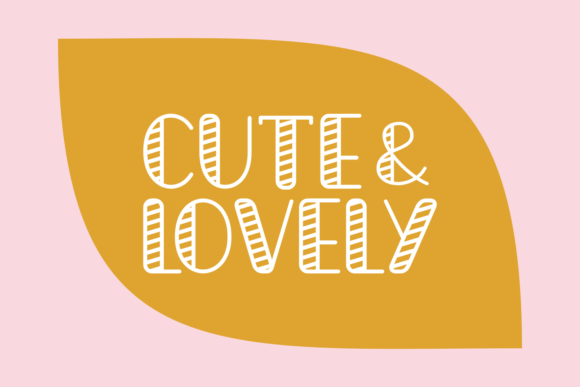 Linely Font PNG with transparent background - Preview 4