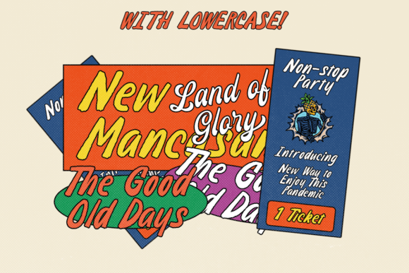 Lokacore Font PNG with transparent background - Preview 6