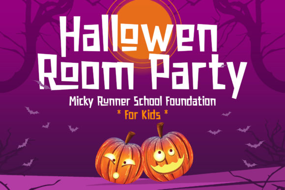 Micky Runner Font PNG with transparent background - Preview 5