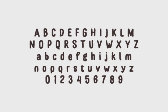 Pearch Font PNG with transparent background - Preview 1
