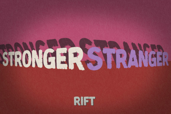 Rift Font PNG with transparent background - Preview 2