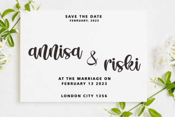 Rosbella Font PNG with transparent background - Preview 3