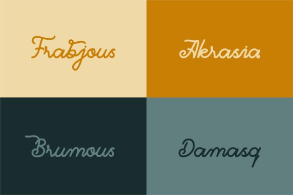 Baccete Font - Preview 1