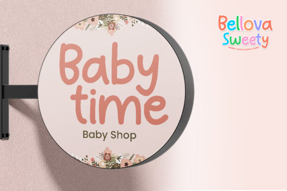 Bellova Sweety Font - Preview 3