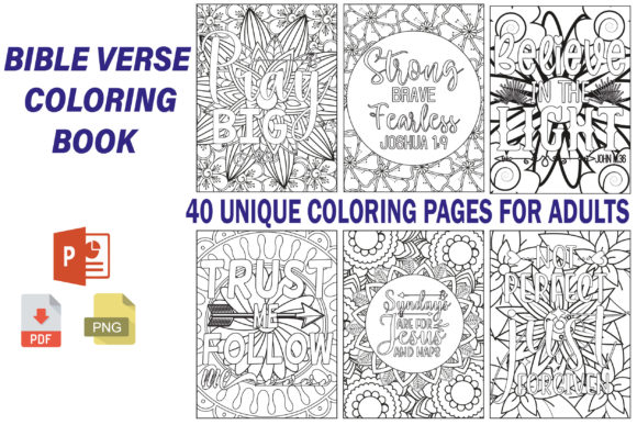 Bible Verse Coloring Book