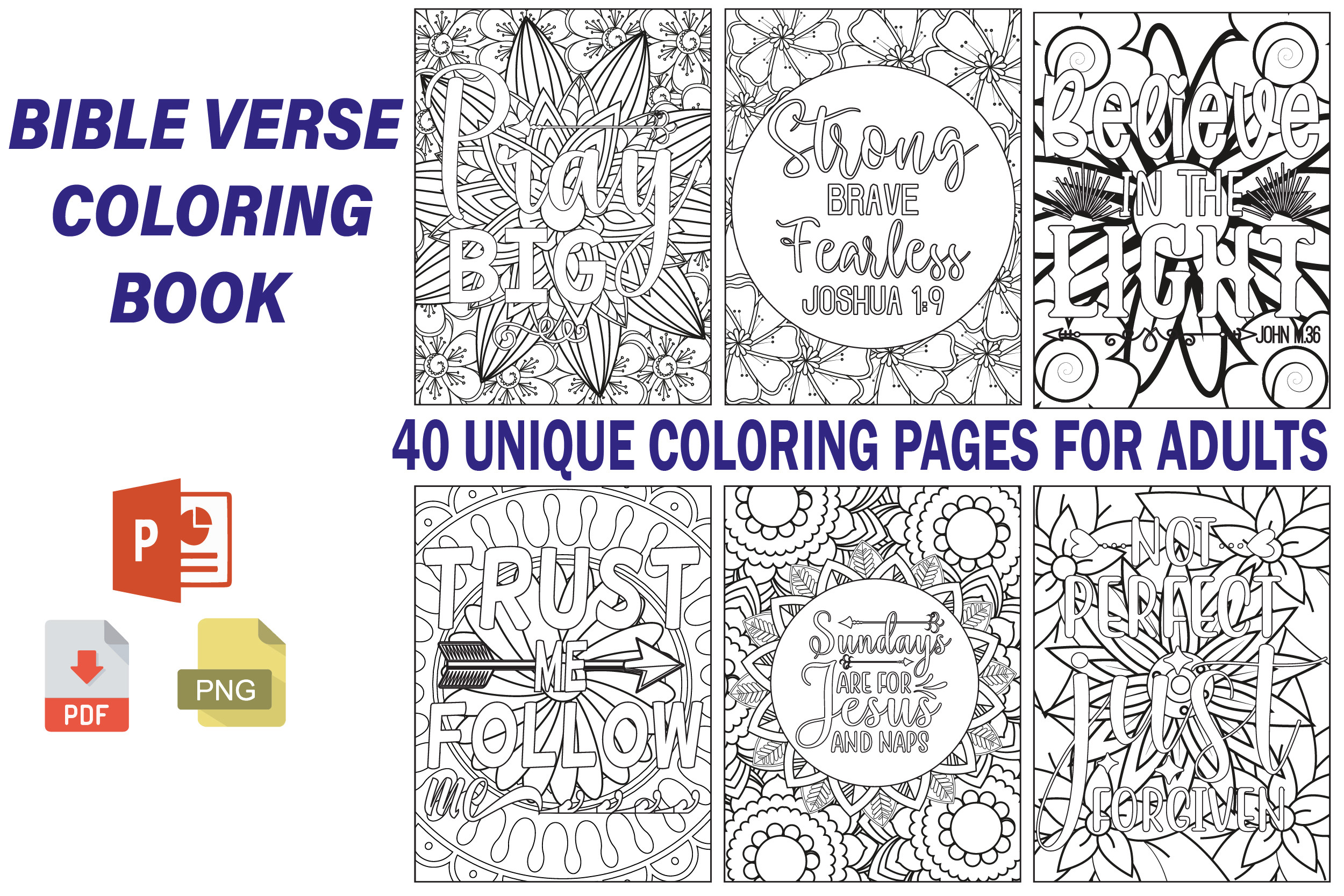 Bible Verse Coloring Book