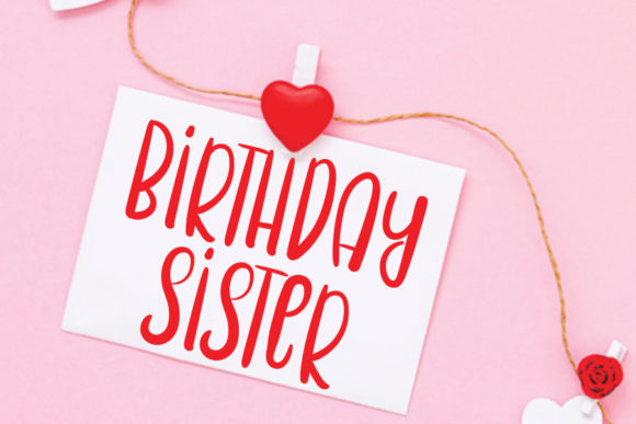 Bubble Love Font - Preview 4