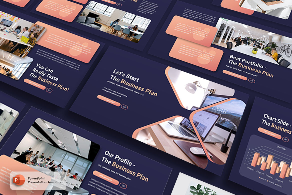 Business Plan - PowerPoint Template Graphic by alonkelakon · Creative ...