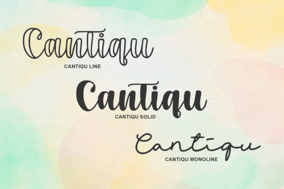 Cantiqu Font - Preview 6