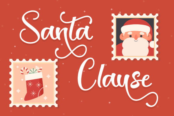 Christmas Stamp Font - Preview 3