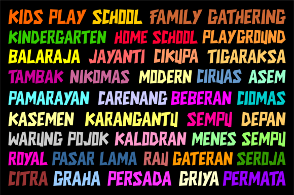 Cikandei Font - Preview 2